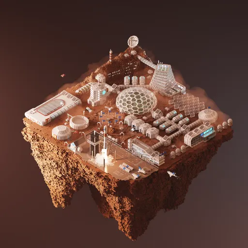 Mars 2032 - CryptoCities #73